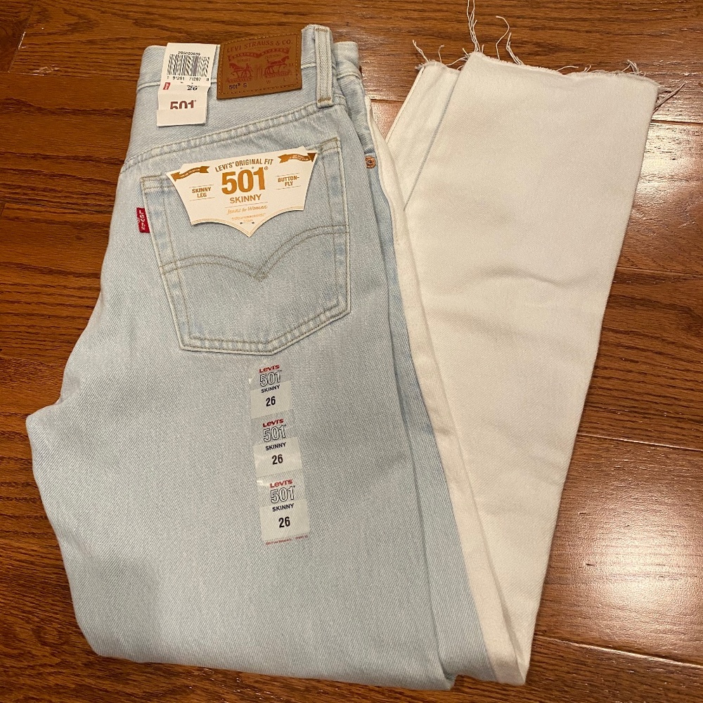 Levi's Color Block Jeans